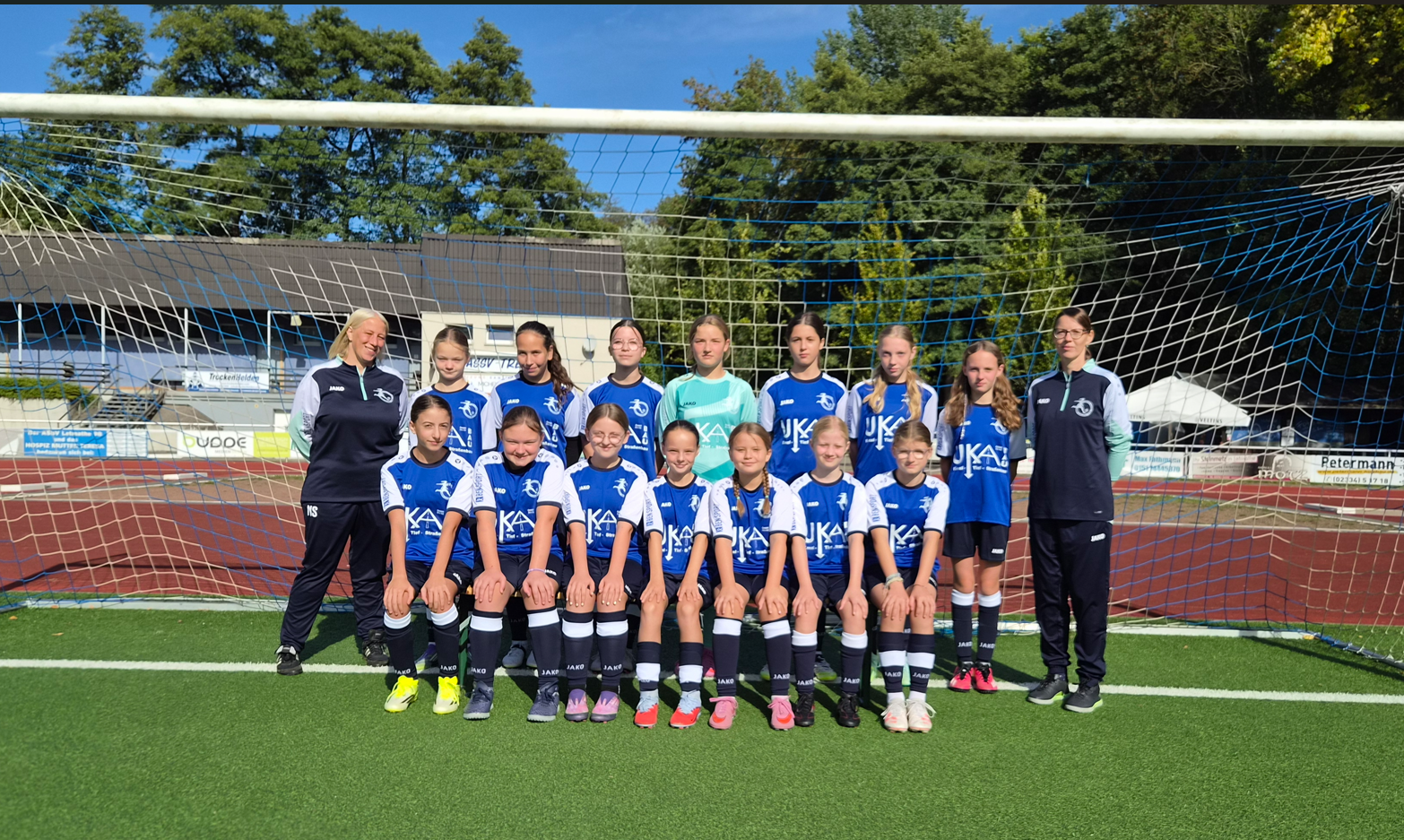 Mannschaftsfoto D-Juniorinnen 1